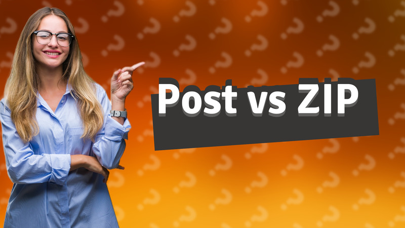 Post vs ZIP