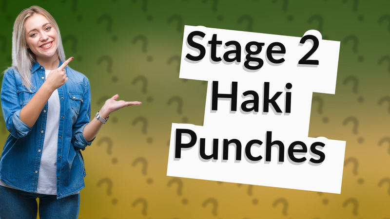 Stage 2 Haki Punches