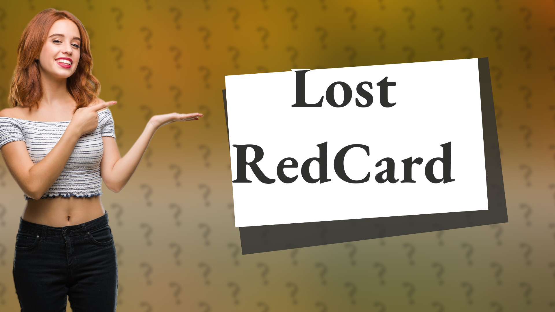 Lost RedCard
