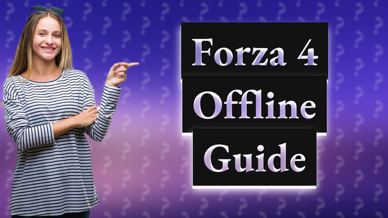 Forza 4 Offline Guide