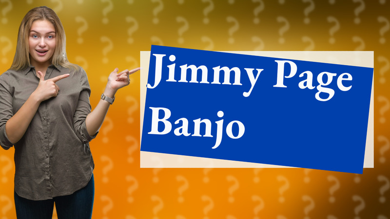Jimmy Page Banjo