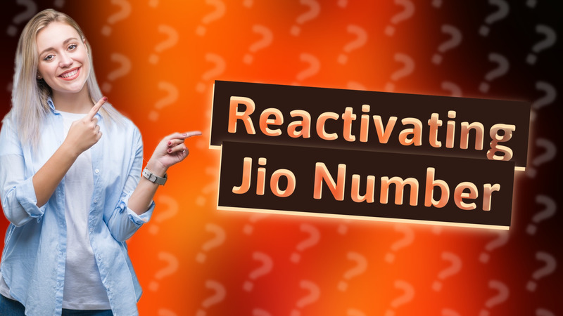 Reactivating Jio Number