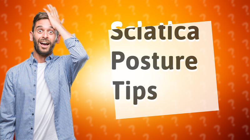 Sciatica Posture Tips