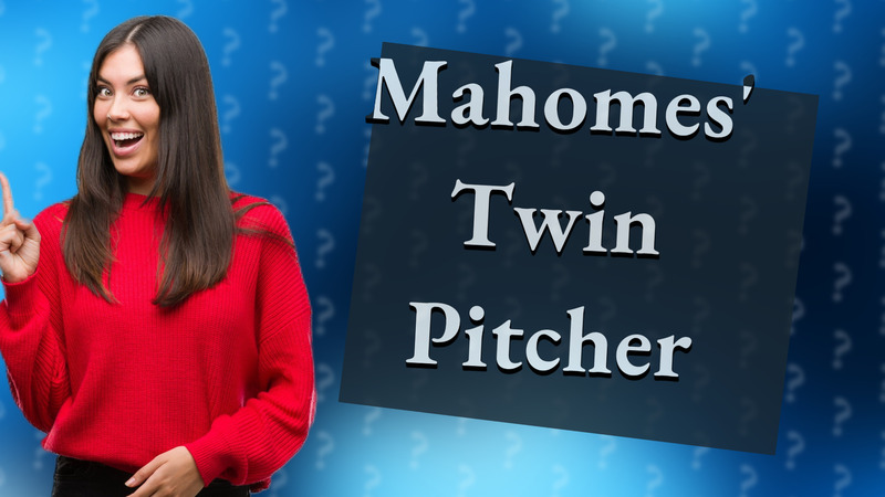 Mahomes' Twin Pitcher