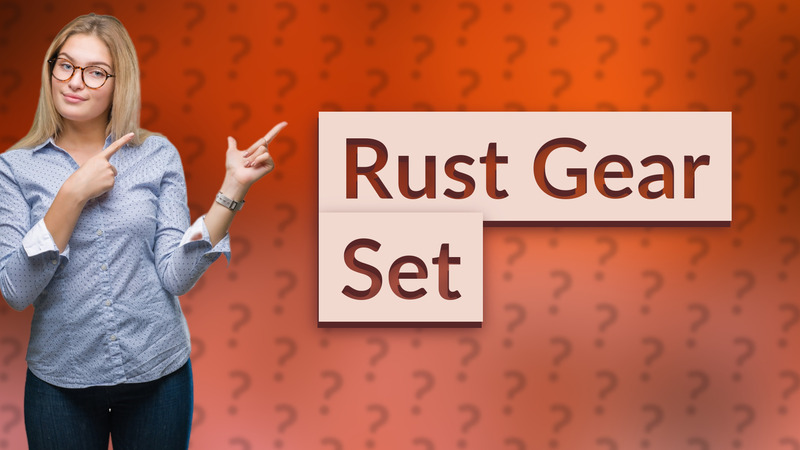 Rust Gear Set