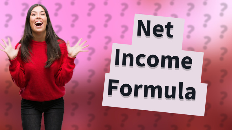 Net Income Formula