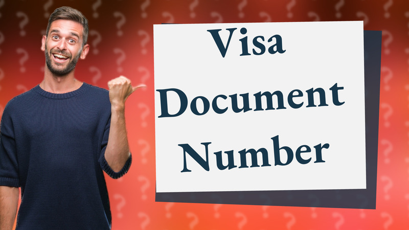 Visa Document Number