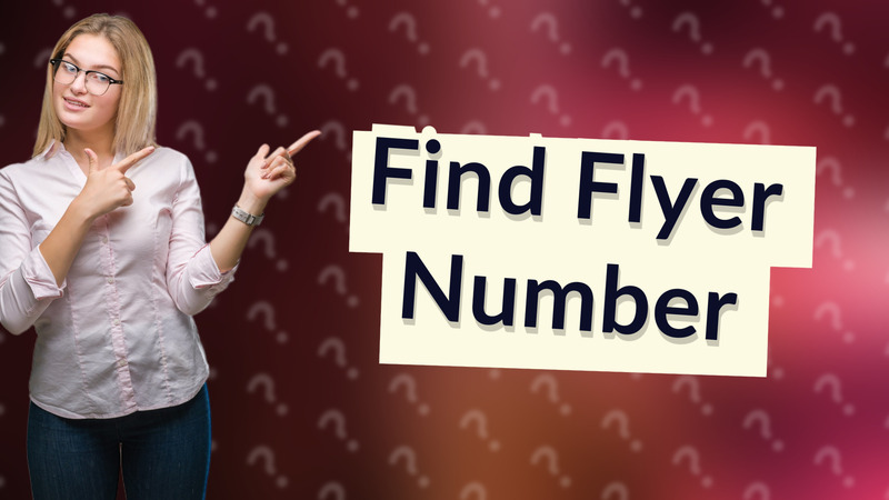 Find Flyer Number