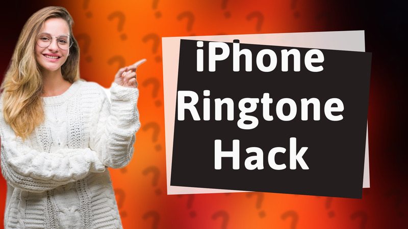 iPhone Ringtone Hack