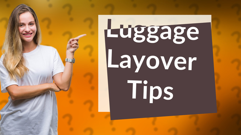Luggage Layover Tips