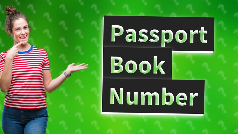 Passport Book Number