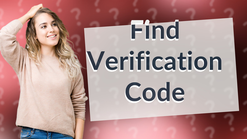 Find Verification Code
