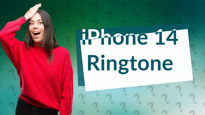 iPhone 14 Ringtone