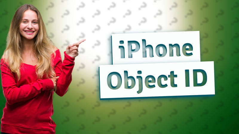 iPhone Object ID