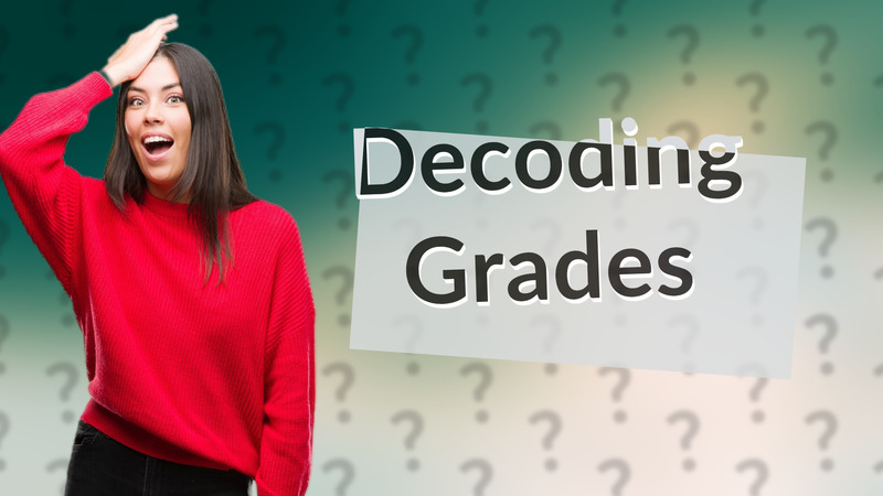 Decoding Grades