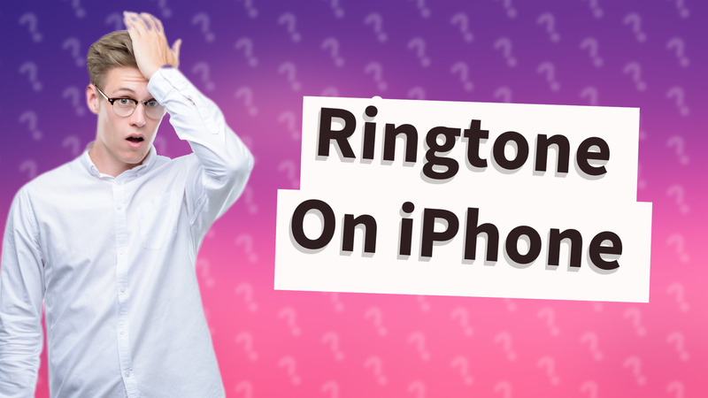 Ringtone On iPhone