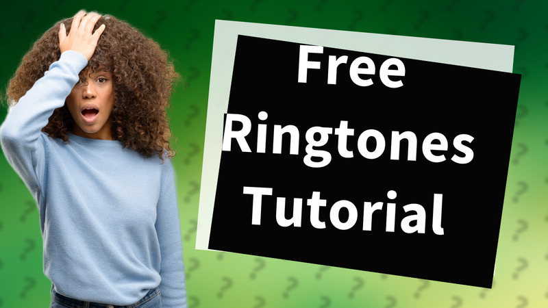 Free Ringtones Tutorial