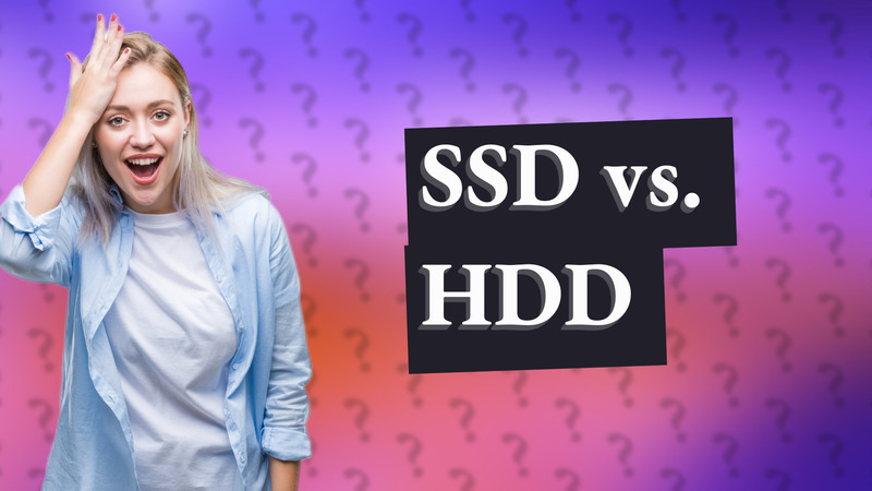 SSD vs. HDD