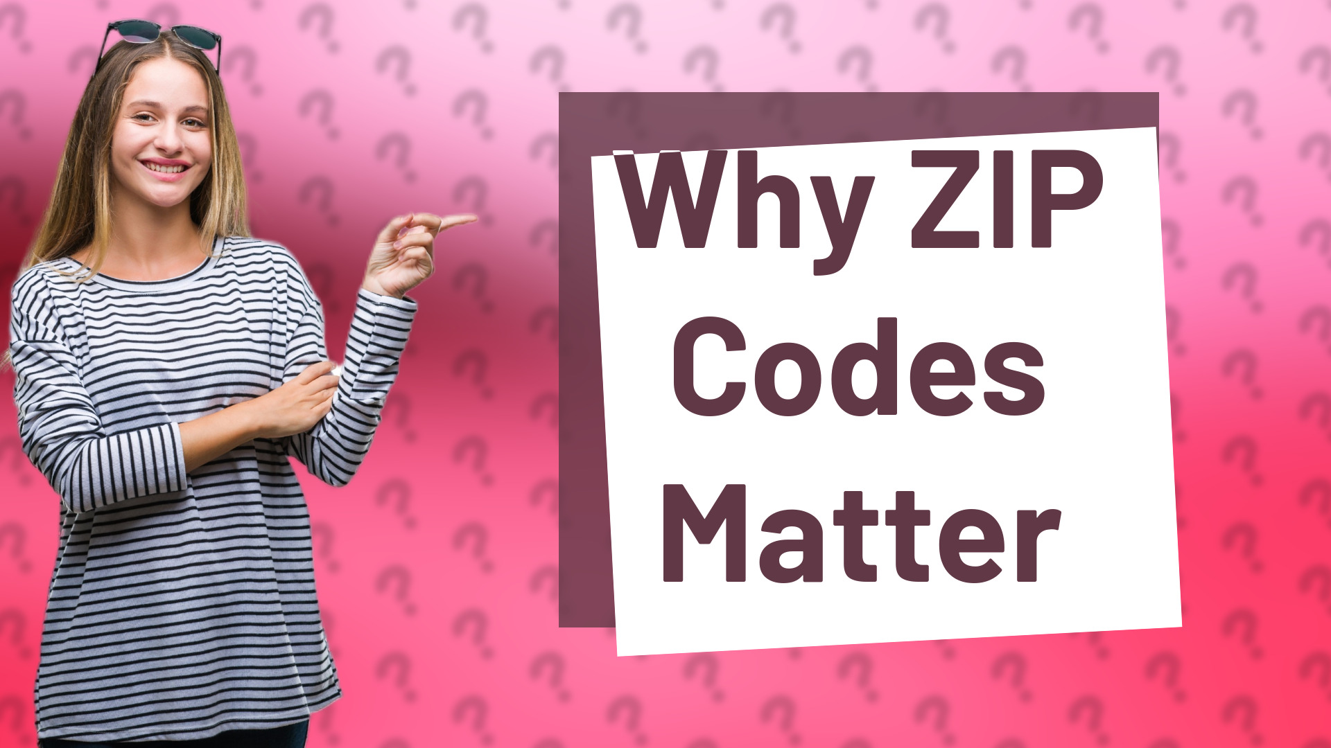 Why ZIP Codes Matter