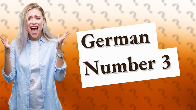 German Number 3