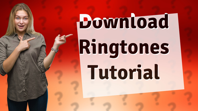 Download Ringtones Tutorial