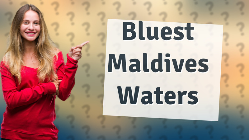 Bluest Maldives Waters