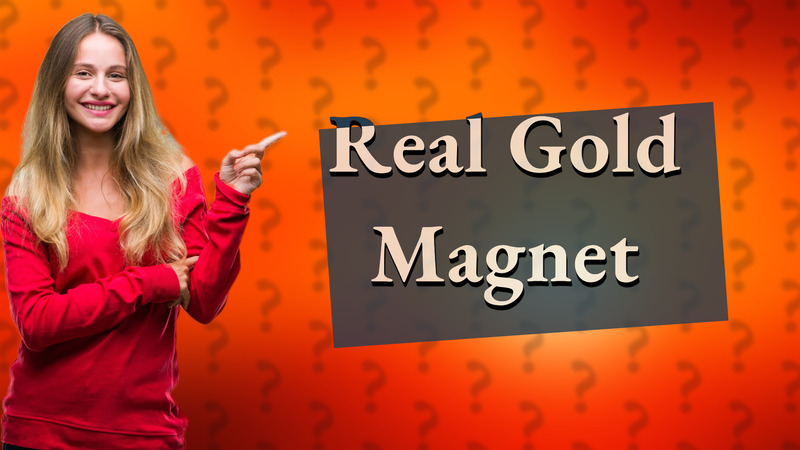 Real Gold Magnet