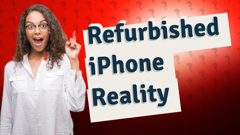 Refurbished iPhone Reality
