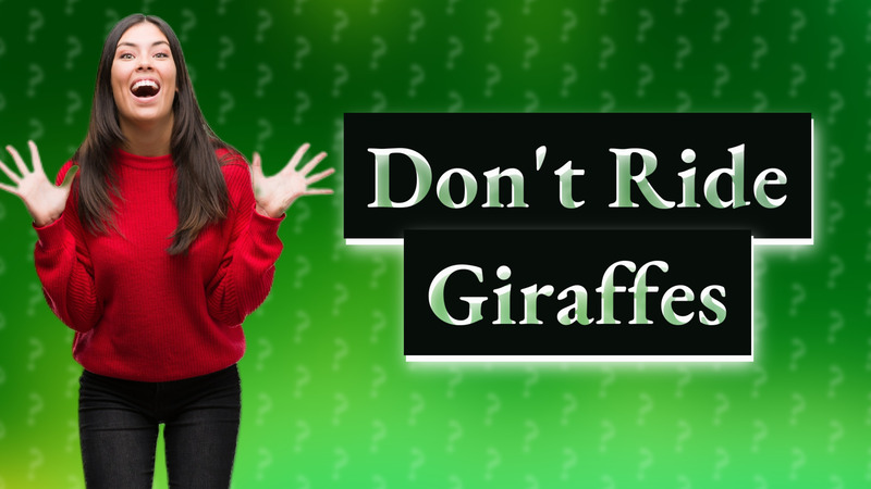 Don't Ride Giraffes