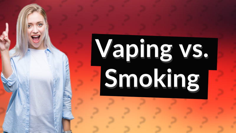 Vaping vs. Smoking