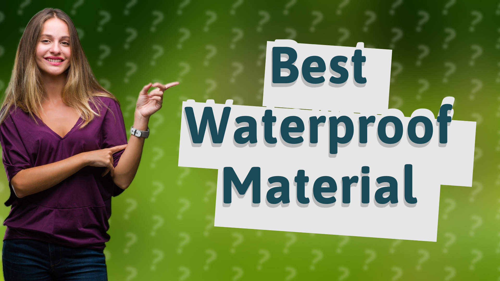 Best Waterproof Material