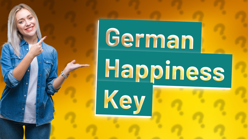 German Happiness Key