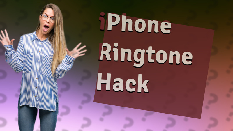 iPhone Ringtone Hack
