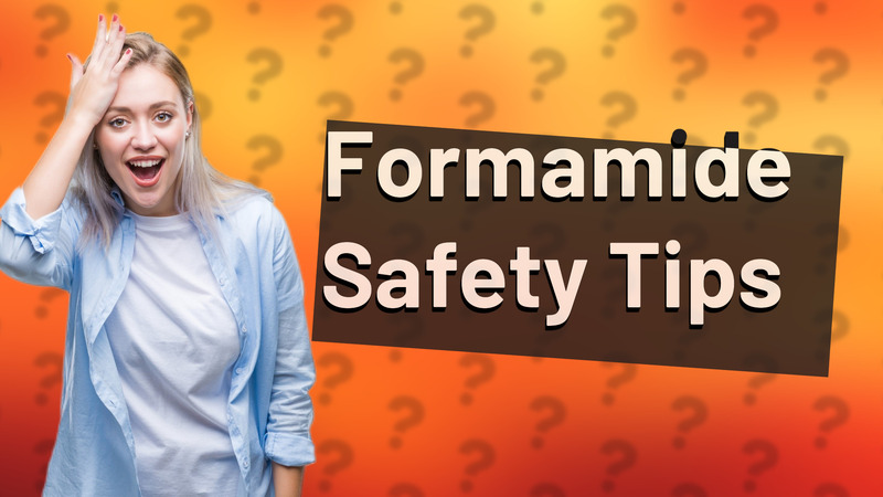 Formamide Safety Tips