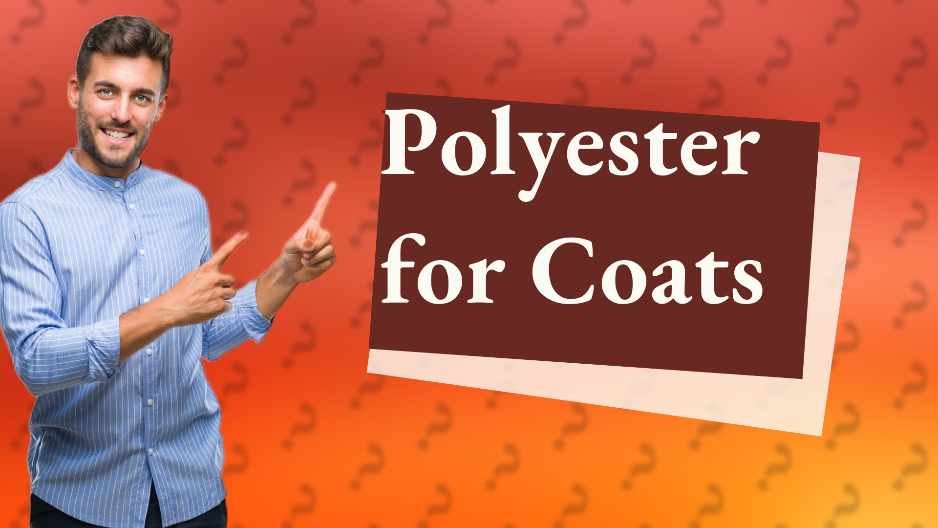 Polyester for Coats