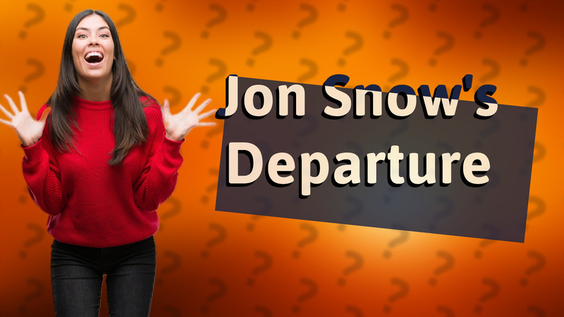 Jon Snow's Departure