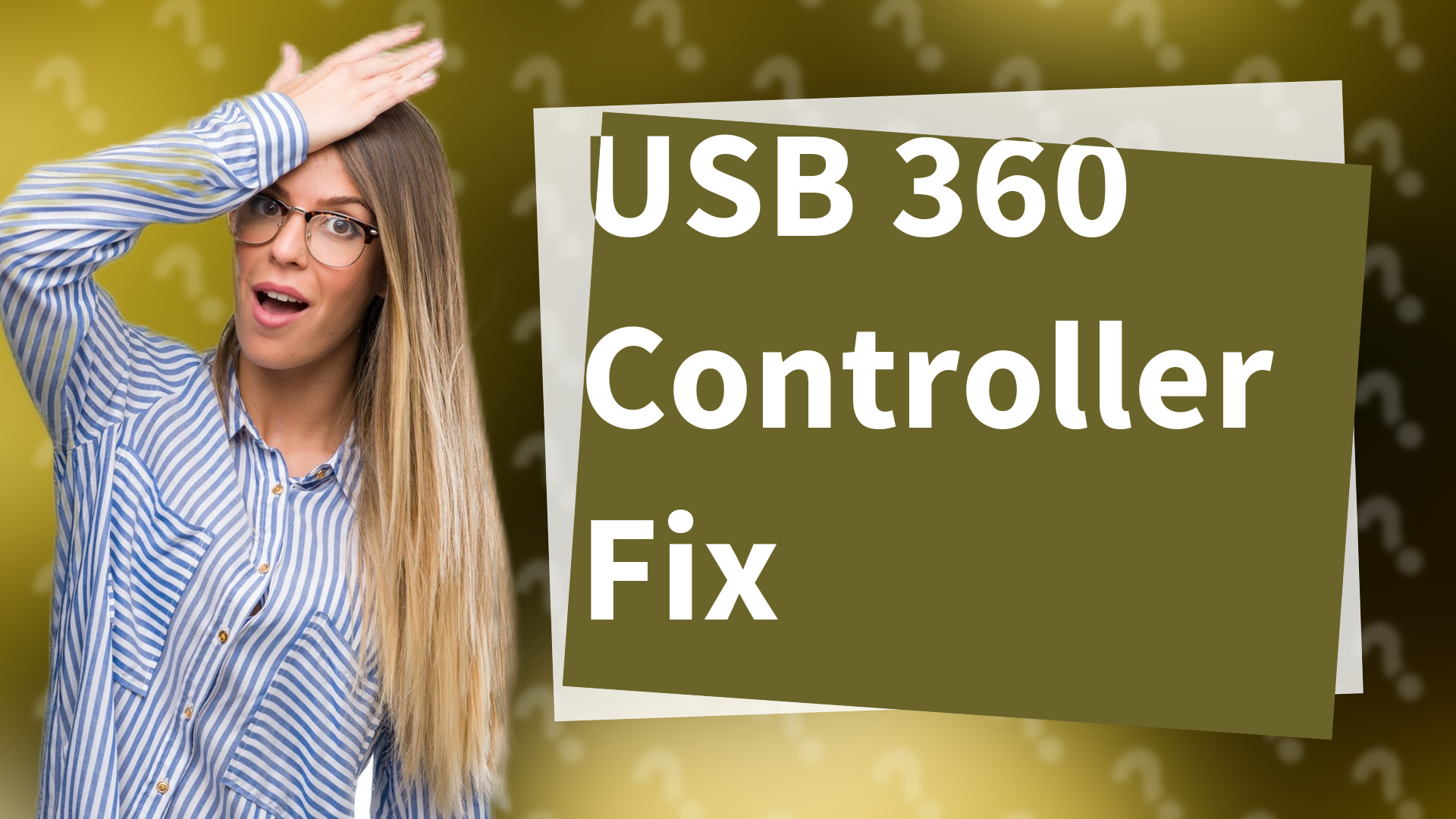 USB 360 Controller Fix