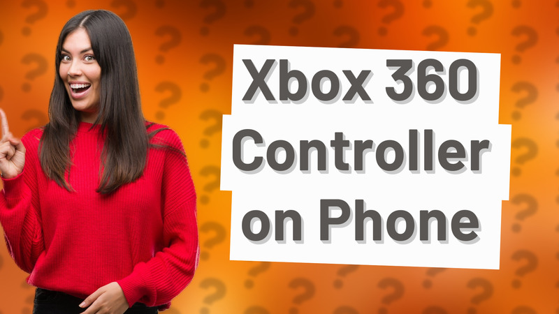 Xbox 360 Controller on Phone