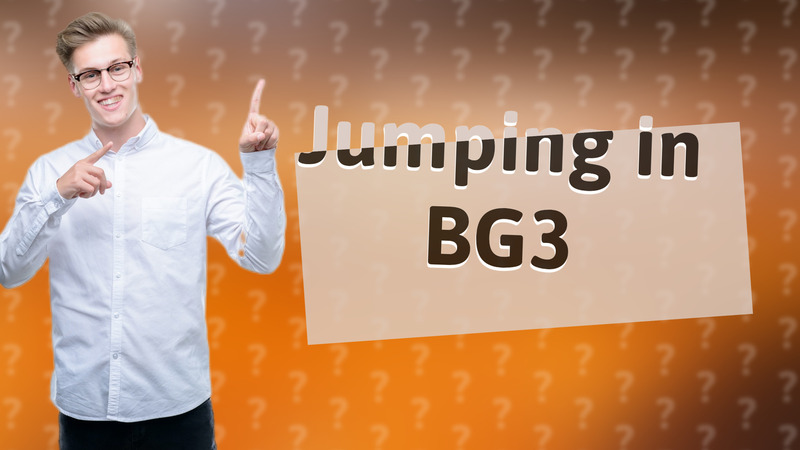 Jumping in BG3