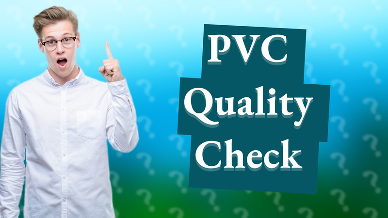 PVC Quality Check