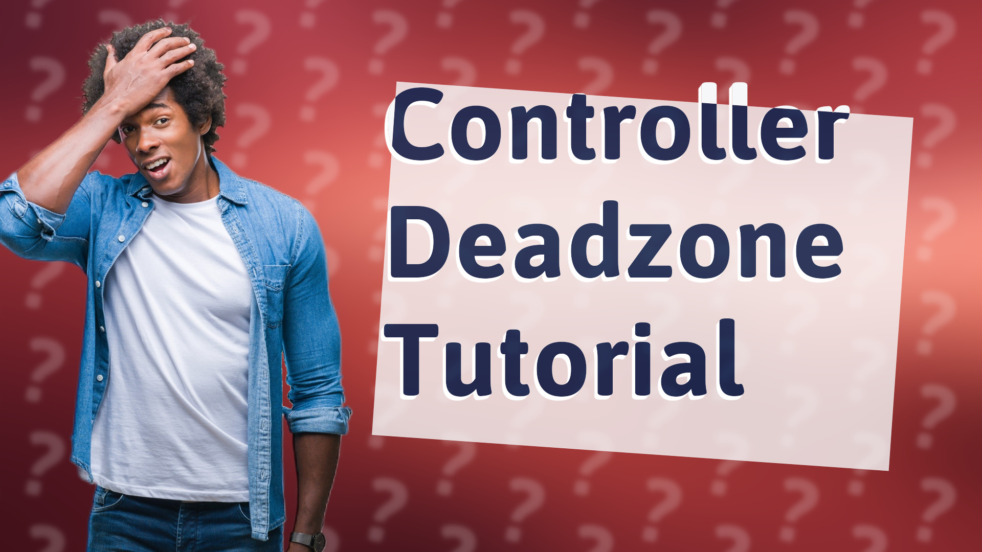 Controller Deadzone Tutorial