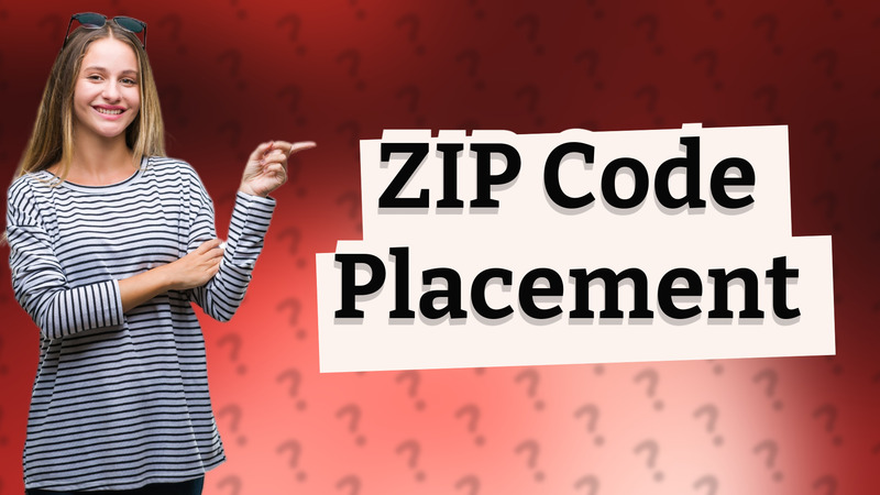 ZIP Code Placement