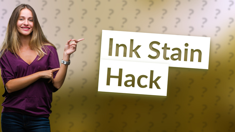 Ink Stain Hack