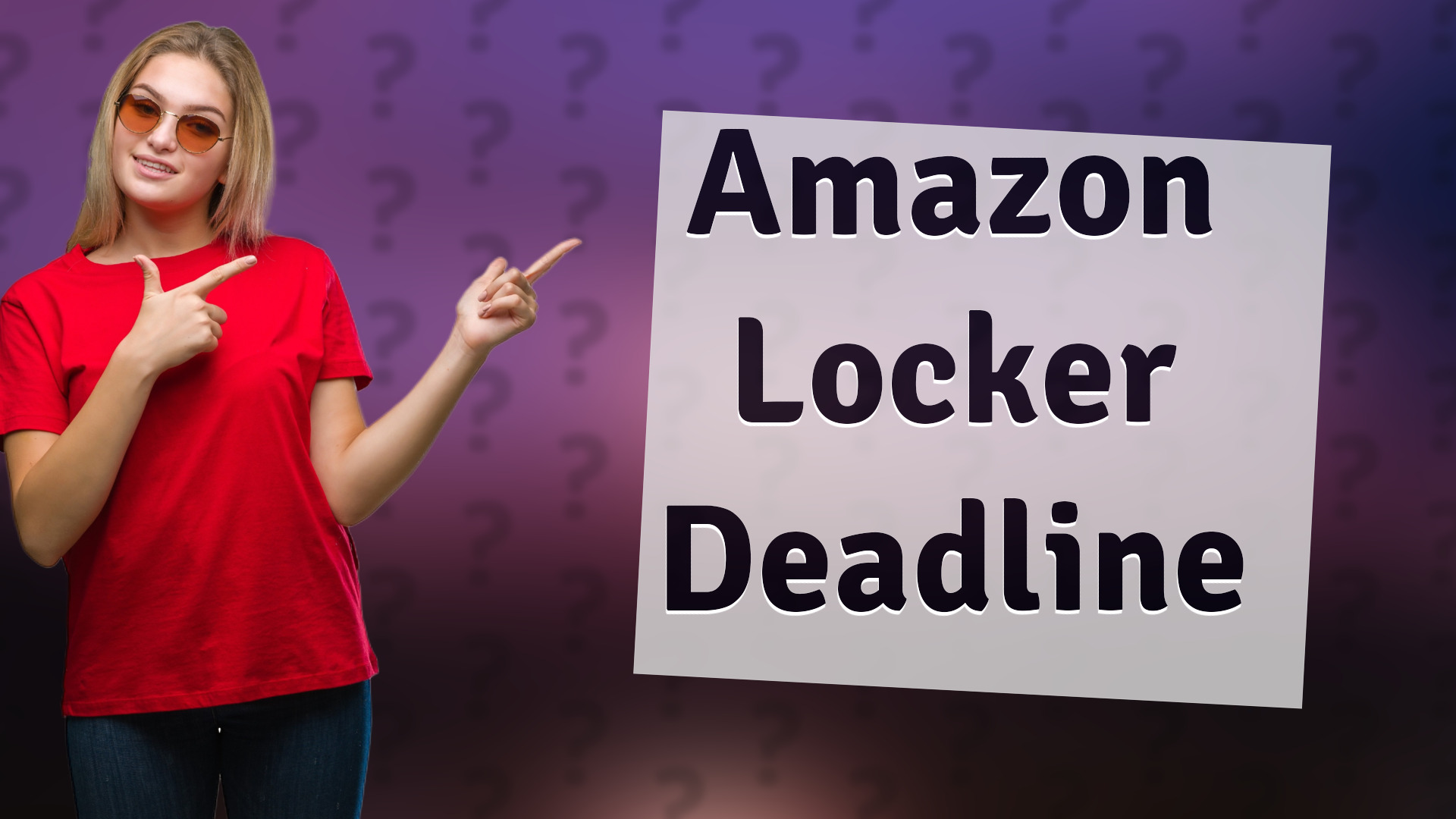 Amazon Locker Deadline