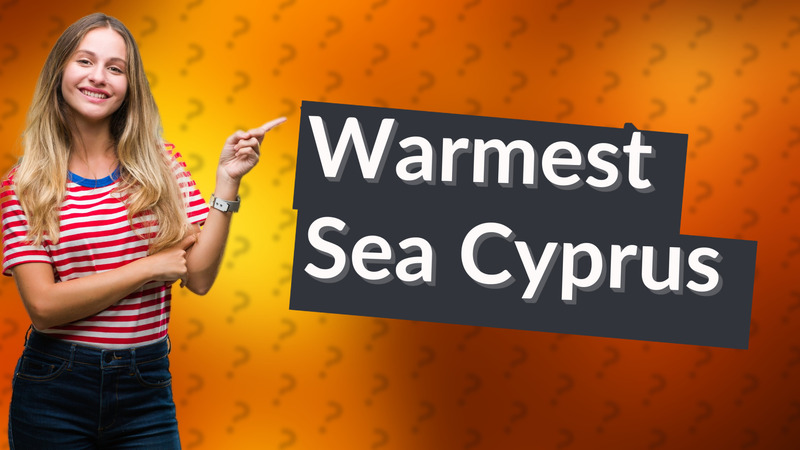 Warmest Sea Cyprus
