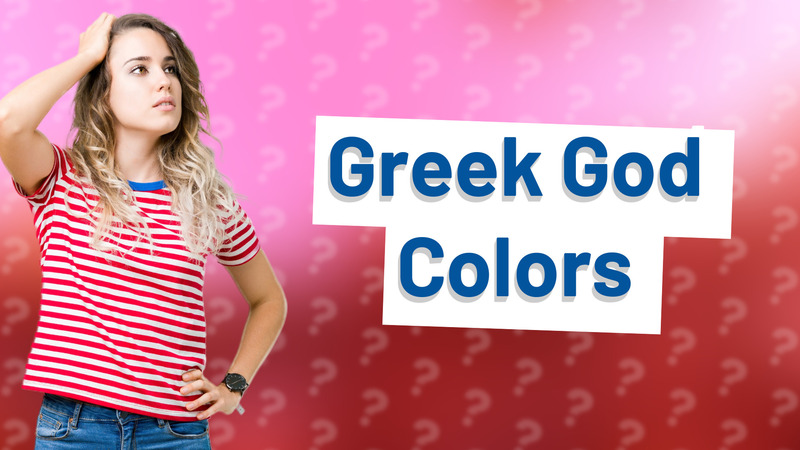 Greek God Colors