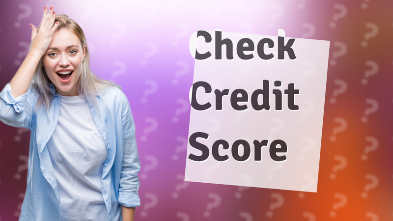 Check Credit Score
