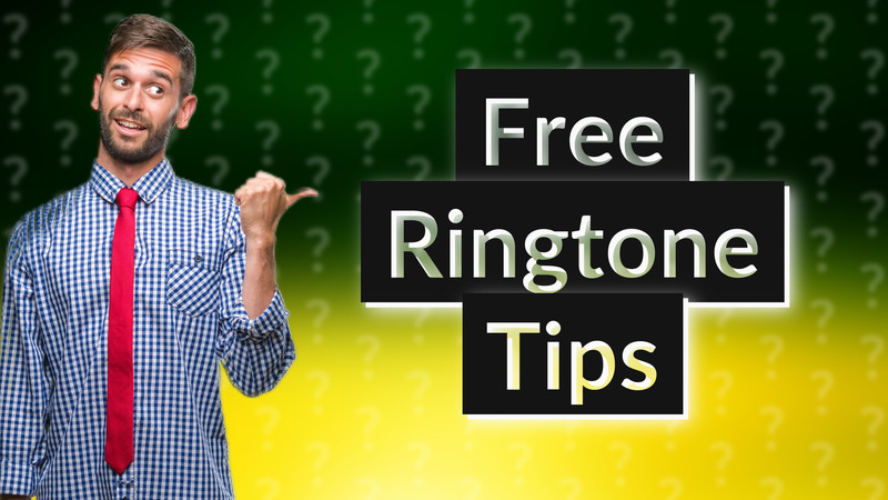 Free Ringtone Tips