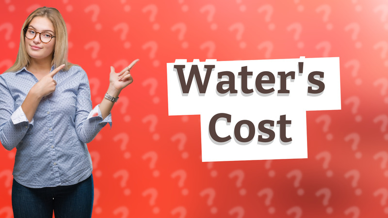 Water's Cost