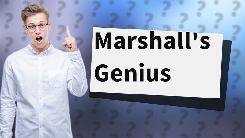 Marshall's Genius